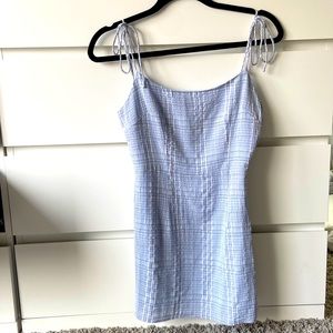 Superdown Plaid Mini Dress